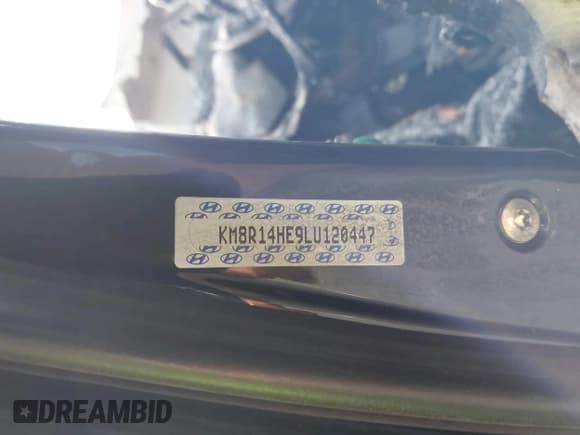 ✅ 2020 Hyundai Palisade SE • VIN: KM8R14HE9LU120447 • Lot: 43667338. Listed on IAAI with Not provided. Free auction sales archive from the USA and detailed vehicle history report at DreamBid. Image 9.