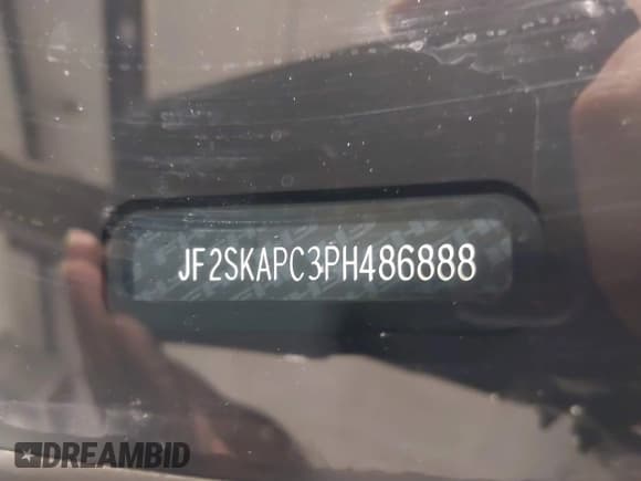 ✅ 2023 Subaru Forester Limited • VIN: JF2SKAPC3PH486888 • Лот: 43225921. Опубликован ранее на IAAI с пробегом 33 879 миль. Бесплатный доступ к архиву аукционных продаж из США и подробный отчёт об истории автомобиля на DreamBid. Изображение 9.