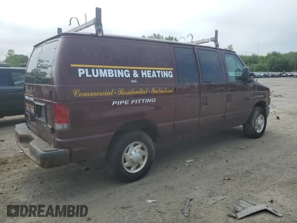 ✅ 2011 Ford Econoline Cargo Commercial • VIN: 1FTNE2EW7BDB08062 • Lot: 60983355. Listed on Copart with 148,435 mi. Free auction sales archive from the USA and detailed vehicle history report at DreamBid. Image 3.