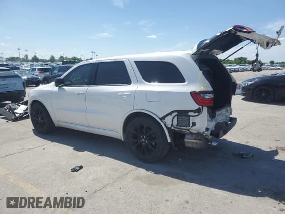 ✅ 2020 Dodge Durango GT Plus • VIN: 1C4RDHDG2LC380964 • Lot: 58015755. Listed on Copart with 94,996 mi. Free auction sales archive from the USA and detailed vehicle history report at DreamBid. Image 2.