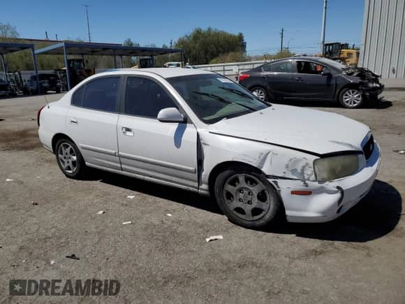 2003 Hyundai Elantra GLS with VIN KMHDN45D93U615368, listed as a Copart auction lot 67135734 with 316,741 mi miles and Salvage title. Bid and sale history available at DreamBid. Image 4.
