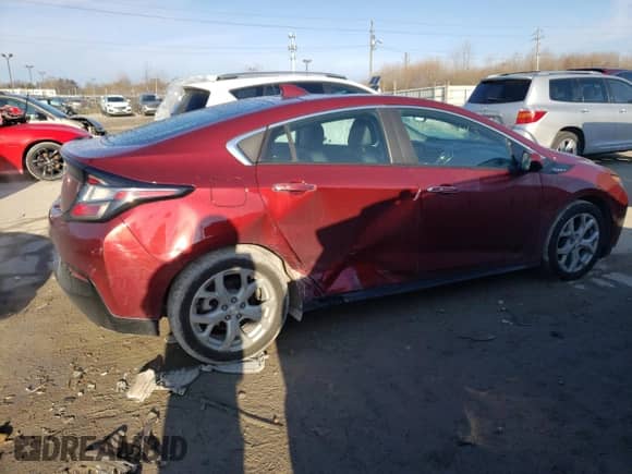 2017 Chevrolet Volt Premier z VIN 1G1RB6S5XHU104232, wystawiony jako Copart lot #46373543 z przebiegiem 94 666 mil mil oraz . Historia ofert i sprzedaży dostępna na DreamBid. Obrazek 3.