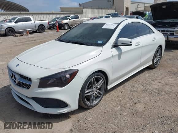 2017 Mercedes-Benz CLA 250 with VIN WDDSJ4EB7HN422567, listed as a IAAI auction lot 42351749 with 46,146 mi miles and . Bid and sale history available at DreamBid. Image 2.