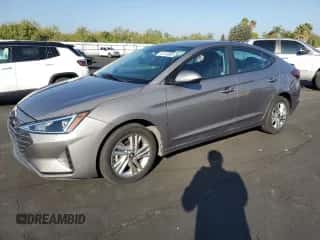 2020 Hyundai Elantra Value Edition z VIN KMHD84LF2LU105827, wystawiony jako Copart lot #91210955 z przebiegiem 33 270 mil mil oraz Szkoda całkowita • Salvage title. Historia ofert i sprzedaży dostępna na DreamBid. Obrazek 1.