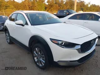 ✅ 2023 Mazda CX-30 S Carbon Edition • VIN: 3MVDMBCM9PM589359 • Lot: 43403757. Wystawiony na IAAI z przebiegiem 11 786 mil. Bezpłatny archiwum sprzedaży aukcyjnych z USA i szczegółowy raport historii pojazdu na DreamBid. Zdjęcie 1.