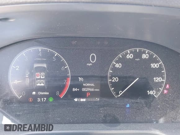 ✅ 2025 Honda HR-V LX • VIN: 3CZRZ1H35SM735147 • Lot: 42871052. Listed on IAAI with 2,966 mi. Free auction sales archive from the USA and detailed vehicle history report at DreamBid. Image 7.