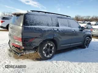 2025 Hyundai Santa Fe SEL с VIN 5NMP24GL6SH070167, выставлен на аукционе Copart как лот 87998205 с пробегом 12 543 миль миль и Списание • Salvage title. История ставок и продаж доступна на DreamBid. Изображение 3.