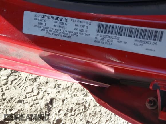 ✅ 2014 Dodge Avenger SXT • VIN: 1C3CDZCBXEN163613 • Лот: 41296268. Опубликован ранее на IAAI с пробегом 198 589 миль. Бесплатный доступ к архиву аукционных продаж из США и подробный отчёт об истории автомобиля на DreamBid. Изображение 9.