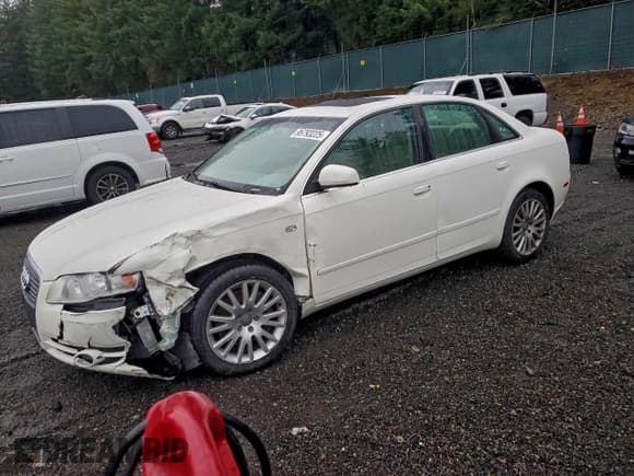 ✅ 2006 Audi A4 2.0T • VIN: WAUDF78E36A111621 • Lot: 95793225. Listed on Copart with 126,979 mi. Free auction sales archive from the USA and detailed vehicle history report at DreamBid. Image 1.