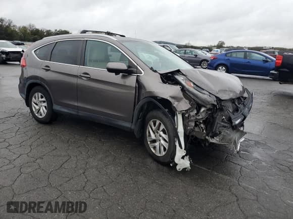 ✅ 2015 Honda CR-V EX-L • VIN: 2HKRM3H74FH550604 • Lot: 90295575. Listed on Copart with 67,571 mi. Free auction sales archive from the USA and detailed vehicle history report at DreamBid. Image 4.
