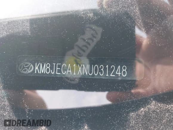 ✅ 2022 Hyundai Tucson Limited • VIN: KM8JECA1XNU031248 • Lot: 43256468. Listed on IAAI with 54,250 mi. Free auction sales archive from the USA and detailed vehicle history report at DreamBid. Image 9.