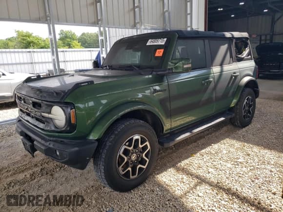 ✅ 2022 Ford Bronco • VIN: 1FMDE5BH1NLB24735 • Lot: 64809715. Listed on Copart with Not provided. Free auction sales archive from the USA and detailed vehicle history report at DreamBid. Image 1.