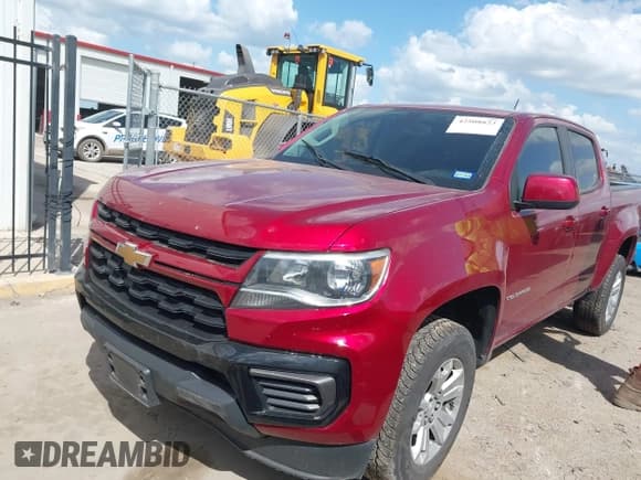 ✅ 2021 Chevrolet Colorado 2WD LT • VIN: 1GCGSCEN2M1125953 • Лот: 42508823. Опубликован ранее на IAAI с пробегом 106 215 миль. Бесплатный доступ к архиву аукционных продаж из США и подробный отчёт об истории автомобиля на DreamBid. Изображение 2.