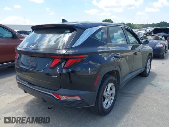✅ 2022 Hyundai Tucson SE • VIN: 5NMJACAE1NH019452 • Lot: 42780284. Wystawiony na IAAI z przebiegiem 91 474 mil. Bezpłatny archiwum sprzedaży aukcyjnych z USA i szczegółowy raport historii pojazdu na DreamBid. Zdjęcie 4.