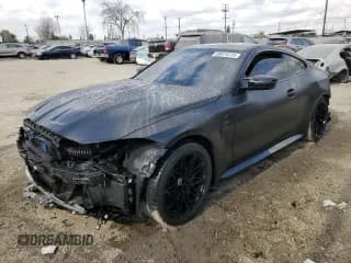 ✅ 2023 BMW M4 Competition xDrive • VIN: WBS43AZ02PCM18370 • Lot: 88975375. Listed on Copart with 26,863 mi. Free auction sales archive from the USA and detailed vehicle history report at DreamBid. Image 1.