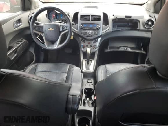 2012 Chevrolet Sonic LTZ with VIN 1G1JE5SH5C4152268, listed as a Copart auction lot 61047295 with 137,502 mi miles and Salvage title. Bid and sale history available at DreamBid. Image 8.