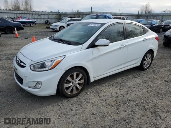 ✅ 2014 Hyundai Accent GLS • VIN: KMHCU4AEXEU766641 • Лот: 80279574. Опубликован ранее на Copart с пробегом 164 532 миль. Бесплатный доступ к архиву аукционных продаж из США и подробный отчёт об истории автомобиля на DreamBid. Изображение 1.