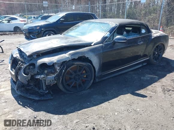 ✅ 2014 Bentley Continental GT • VIN: SCBGH3ZA2EC096873 • Lot: 36889288. Listed on IAAI with Not provided. Free auction sales archive from the USA and detailed vehicle history report at DreamBid. Image 2.