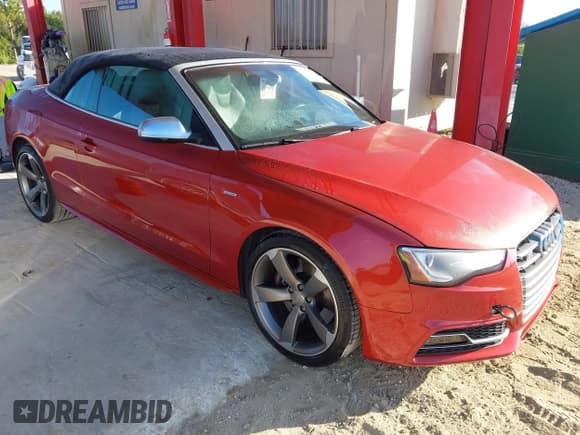 ✅ 2014 Audi S5 Premium Plus • VIN: WAUCGAFH0EN008022 • Лот: 43777994. Опубликован ранее на IAAI с пробегом 46 461 миль. Бесплатный доступ к архиву аукционных продаж из США и подробный отчёт об истории автомобиля на DreamBid. Изображение 1.