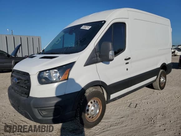 ✅ 2020 Ford Transit Cargo • VIN: 1FTBR2C88LKA00915 • Lot: 83952214. Listed on Copart with 103,307 mi. Free auction sales archive from the USA and detailed vehicle history report at DreamBid. Image 1.