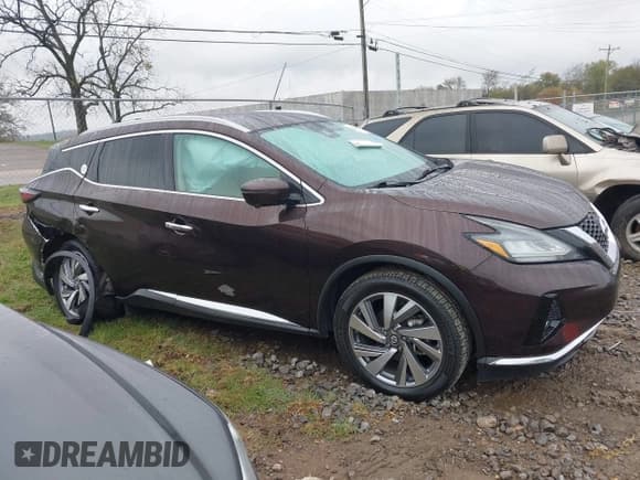 ✅ 2021 Nissan Murano SL • VIN: 5N1AZ2CJ8MC127606 • Lot: 43524822. Wystawiony na IAAI z przebiegiem 44 894 mil. Bezpłatny archiwum sprzedaży aukcyjnych z USA i szczegółowy raport historii pojazdu na DreamBid. Zdjęcie 13.