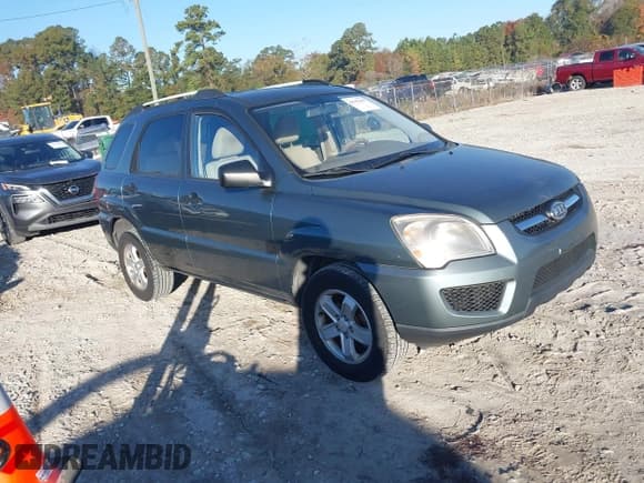 ✅ 2009 Kia Sportage LX • VIN: KNDJE723797585041 • Лот: 43702169. Опубликован ранее на IAAI с пробегом 118 843 миль. Бесплатный доступ к архиву аукционных продаж из США и подробный отчёт об истории автомобиля на DreamBid. Изображение 1.