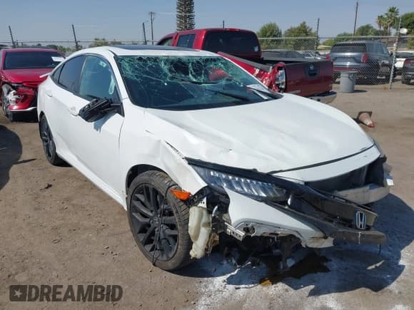 ✅ 2020 Honda Civic Si • VIN: 2HGFC1E57LH707805 • Lot: 43162228. Wystawiony na IAAI z przebiegiem 114 331 mil. Bezpłatny archiwum sprzedaży aukcyjnych z USA i szczegółowy raport historii pojazdu na DreamBid. Zdjęcie 1.