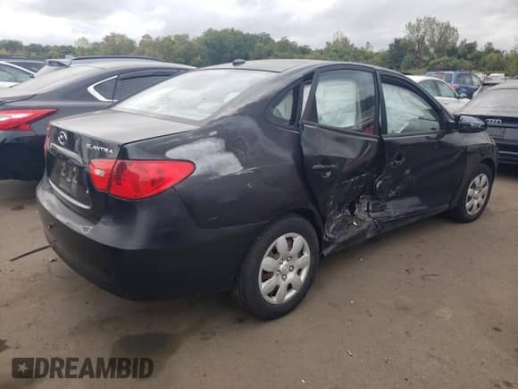 2008 Hyundai Elantra GLS z VIN KMHDU46D88U405742, wystawiony jako Copart lot #71829784 z przebiegiem 69 585 mil mil oraz Szkoda całkowita • Salvage title. Historia ofert i sprzedaży dostępna na DreamBid. Obrazek 3.