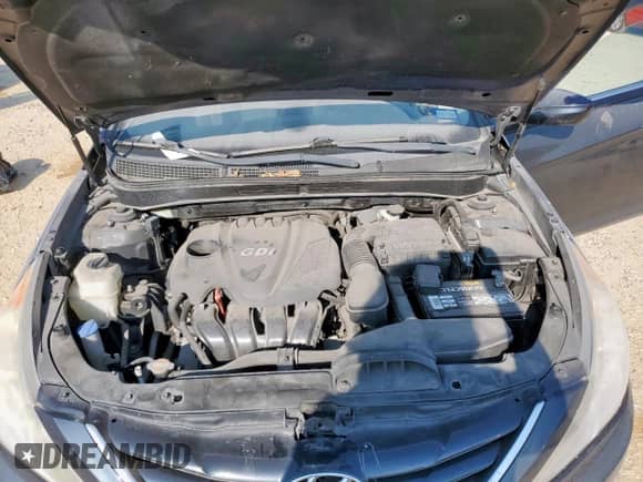 2012 Hyundai Sonata GLS with VIN 5NPEB4AC5CH487302, listed as a Copart auction lot 81608635 with Not provided miles and Salvage title. Bid and sale history available at DreamBid. Image 11.