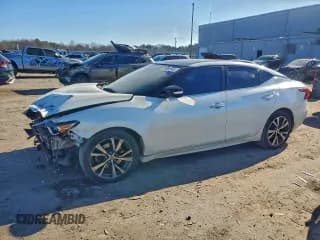✅ 2016 Nissan Maxima S • VIN: 1N4AA6AP9GC408379 • Lot: 93882945. Listed on Copart with 162,938 mi. Free auction sales archive from the USA and detailed vehicle history report at DreamBid. Image 1.