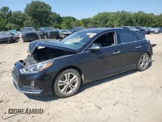 ✅ 2018 Hyundai Sonata Limited • VIN: 5NPE34AF5JH600489 • Lot: 81059305. Listed on Copart with Not provided. Free auction sales archive from the USA and detailed vehicle history report at DreamBid. Image 1.