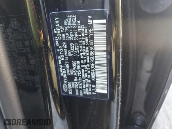 ✅ 2025 Hyundai Palisade SEL Premium • VIN: KM8R4DGE9SU866548 • Lot: 85766945. Wystawiony na Copart z przebiegiem 10 616 mil. Bezpłatny archiwum sprzedaży aukcyjnych z USA i szczegółowy raport historii pojazdu na DreamBid. Zdjęcie 13.