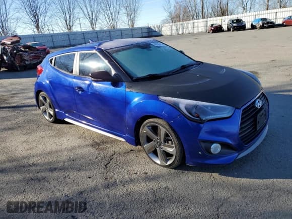 ✅ 2013 Hyundai Veloster Turbo • VIN: KMHTC6AE3DU144296 • Lot: 45062415. Wystawiony na Copart z przebiegiem 133 971 mil. Bezpłatny archiwum sprzedaży aukcyjnych z USA i szczegółowy raport historii pojazdu na DreamBid. Zdjęcie 4.