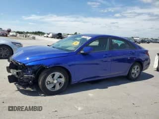 2024 Hyundai Elantra SE with VIN KMHLL4DG6RU658846, listed as a Copart auction lot 70309235 with 20,400 mi miles and Salvage title. Bid and sale history available at DreamBid. Image 1.