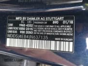 ✅ 2018 Mercedes-Benz CLA 250 • VIN: WDDSJ4EB4JN637135 • Lot: 43003576. Listed on IAAI with 79,734 mi. Free auction sales archive from the USA and detailed vehicle history report at DreamBid. Image 9.