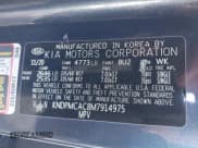 ✅ 2021 Kia Sportage LX • VIN: KNDPMCAC8M7914975 • Lot: 43097270. Listed on IAAI with 74,356 mi. Free auction sales archive from the USA and detailed vehicle history report at DreamBid. Image 9.