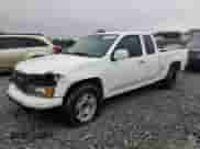 2011 Chevrolet Colorado Work Truck with VIN 1GCESBFE2B8138593, listed as a Copart auction lot 57781045 with 214,290 mi miles and Salvage title. Bid and sale history available at DreamBid. Image 1.