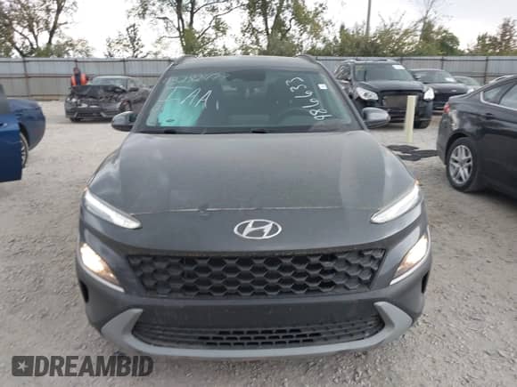 2023 Hyundai Kona SEL with VIN KM8K6CAB3PU986633, listed as a IAAI auction lot 43282477 with 44,143 mi miles and . Bid and sale history available at DreamBid. Image 12.