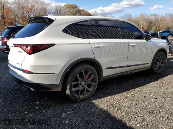 ✅ 2023 Acura MDX w/A-Spec Package • VIN: 5J8YE1H0XPL026758 • Лот: 91673985. Опубликован ранее на Copart с пробегом Не указан. Бесплатный доступ к архиву аукционных продаж из США и подробный отчёт об истории автомобиля на DreamBid. Изображение 3.