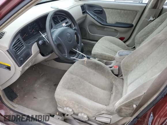 ✅ 2001 Hyundai Elantra GLS • VIN: KMHDN45D61U079167 • Lot: 87546045. Wystawiony na Copart z przebiegiem 208 665 mil. Bezpłatny archiwum sprzedaży aukcyjnych z USA i szczegółowy raport historii pojazdu na DreamBid. Zdjęcie 7.