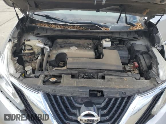 ✅ 2016 Nissan Murano S • VIN: 5N1AZ2MH9GN122595 • Lot: 86468795. Listed on Copart with 264,428 mi. Free auction sales archive from the USA and detailed vehicle history report at DreamBid. Image 12.