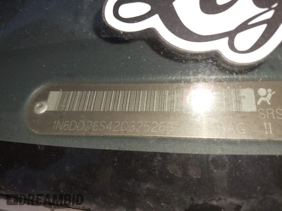 ✅ 2002 Nissan Frontier XE • VIN: 1N6DD26S42C325260 • Lot: 43880602. Listed on IAAI with 268,164 mi. Free auction sales archive from the USA and detailed vehicle history report at DreamBid. Image 9.