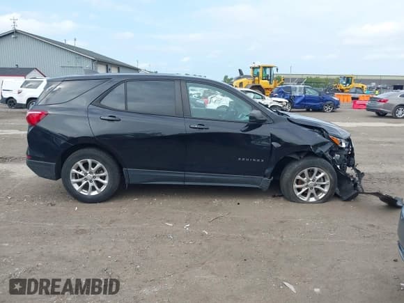 ✅ 2020 Chevrolet Equinox LS • VIN: 2GNAXSEV2L6257518 • Lot: 43151684. Listed on IAAI with 145,700 mi. Free auction sales archive from the USA and detailed vehicle history report at DreamBid. Image 13.