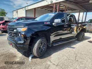 2025 Chevrolet Silverado 1500 Custom Trail Boss с VIN 3GCUKCE81SG193320, выставлен на аукционе Copart как лот 68285325 с пробегом 9 906 миль миль и Списание • Salvage title. История ставок и продаж доступна на DreamBid. Изображение 1.