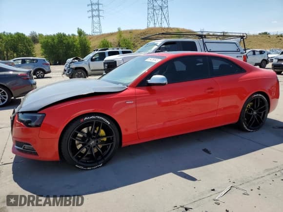 ✅ 2016 Audi S5 Premium Plus • VIN: WAUC4AFR2GA042197 • Lot: 67429345. Listed on Copart with 108,581 mi. Free auction sales archive from the USA and detailed vehicle history report at DreamBid. Image 1.