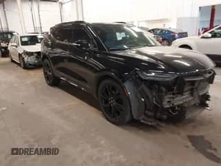 2020 Chevrolet Blazer RS z VIN 3GNKBKRS0LS547342, wystawiony jako IAAI lot #42014876 z przebiegiem 47 913 mil mil oraz . Historia ofert i sprzedaży dostępna na DreamBid. Obrazek 1.
