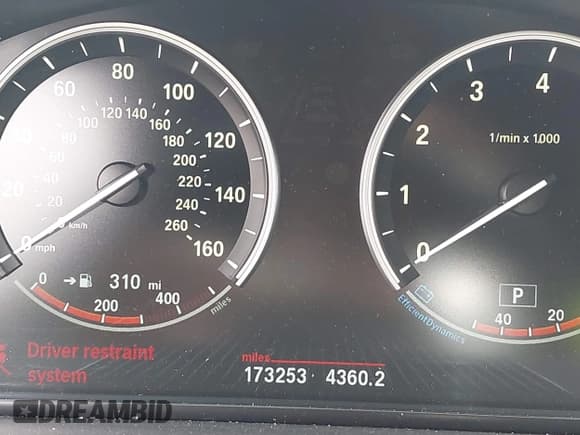 ✅ 2016 BMW 5 Series 535i Gran Turismo xDrive • VIN: WBA5M4C51GD186866 • Lot: 43342663. Listed on IAAI with 173,253 mi. Free auction sales archive from the USA and detailed vehicle history report at DreamBid. Image 7.