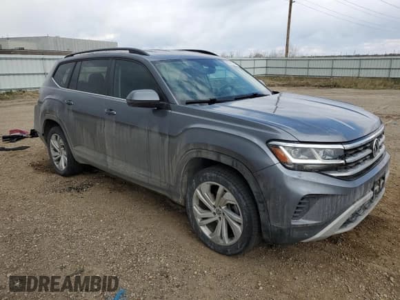 ✅ 2021 Volkswagen Atlas SE • VIN: 1V2HR2CAXMC532304 • Lot: 55393965. Listed on Copart with 46,163 mi. Free auction sales archive from the USA and detailed vehicle history report at DreamBid. Image 4.