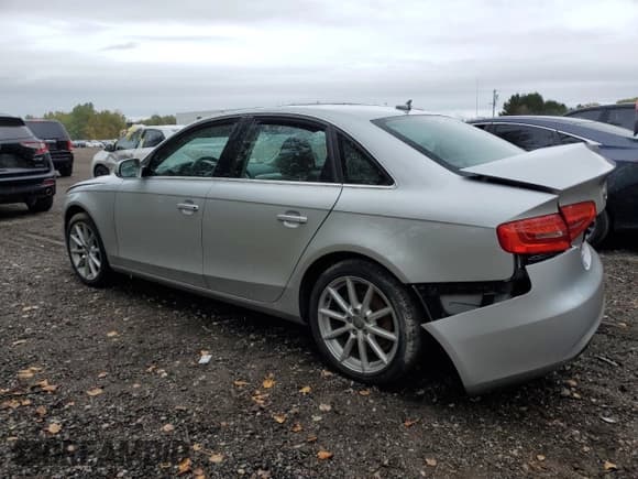 ✅ 2014 Audi A4 Progressiv • VIN: WAUFFCFL7EN013797 • Lot: 83797895. Wystawiony na Copart z przebiegiem Nie podano. Bezpłatny archiwum sprzedaży aukcyjnych z USA i szczegółowy raport historii pojazdu na DreamBid. Zdjęcie 2.