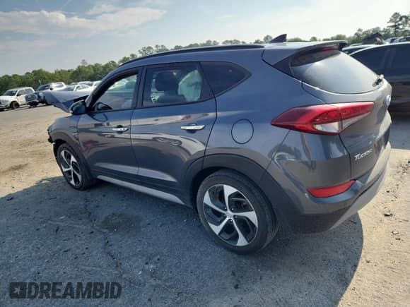 2018 Hyundai Tucson Limited z VIN KM8J33A26JU617258, wystawiony jako Copart lot #64137165 z przebiegiem 21 193 mil mil oraz Szkoda całkowita • Salvage title. Historia ofert i sprzedaży dostępna na DreamBid. Obrazek 2.